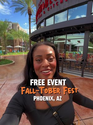 If you’ve been saying “there’s nothing to do in Phoenix,” I’m calling your bluff 😭 Fall-tober Fest is happening this Saturday, Oct 11 from 6–9 PM at Desert Ridge Marketplace and it’s completely free!! Think:  -live music from Come Back Buddy -Sip & Stroll bars from Dave & Buster’s, Whining Pig, and Marino’s Kitchen & Bar -outdoor games, food, giveaways (+ they’re raffling $500 in gift cards and concert tickets 👀) - free parking, family-friendly vibes, and actually good weather for once!  Basically… no excuses. Be outside, be cute, and have fun on a budget 🧡The event will take place near the district stage! What other events do you want to see from me? Tell me down below! [sponsored] #arizonaplaces . . . . . . #arizona #phoenix #arizonainfluencer #scottsdale    @desertridge