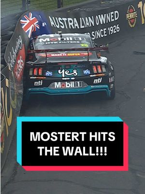 Early drama at Bathurst!!! A BIIIIIIIG brake lock for @chazmozzie 😱😱 #RepcoSC #Supercars #Bathurst1000 
