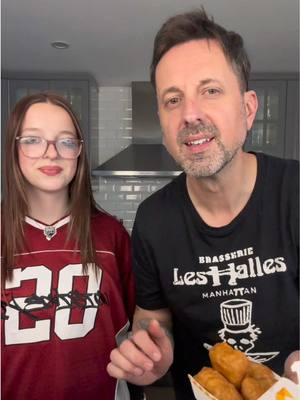 When Kiki asked for Macca’s McNuggets, I told her we have them at home! Let’s do this! #dadandkiki #georgegeorgievski
