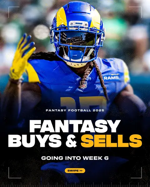 Players to Buy and Sell for Week 6! #nfl #fantasyfootball 