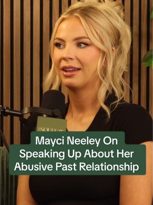 @Mayci Neeley opens up about why she initially stayed silent during her abusive past relationship and the turning point that gave her the courage to finally speak up. ⁠Listen and watch now 💛⁠ @Tay Lautner  #thesqueezepodcast #MentalHealth #secretlivesofmormonwiveshulu #maycineely #abuseawareness 