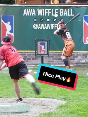 Stuck Right to His Hand?😤 #dingersornothing #wiffleball #baseball #foryou 