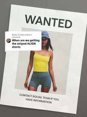 Replying to @hails.smiles Practicing patience might be your toughest work out yet. Dropping soon 👀 #lululemon #stripedshorts 