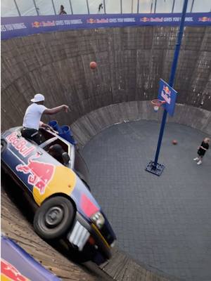 MAN VS WELL!!! In India making BASKETBALL HISTORY!!🇮🇳🏀I understand it now!   - •THE FIRST EVER!✅ •CAR going up to 50MPH in a circle!✅ •Making a shot against PHYSICS!✅ #India #Mumbai #Basketball #LethalShooter #RedBull 