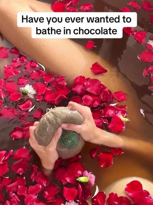 🛀 + 🍫 = 😌💖 There has never been a decadent bath like Mont Chocolat before. Handcrafted to perfection, available for a limited time.  #bathtok #herbalism #teabath #bathtime #bathbomb 