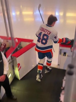 A powerful moment in Pittsburgh💙 #ErieOtters #OttersHockey #islanders #NHL #hockey