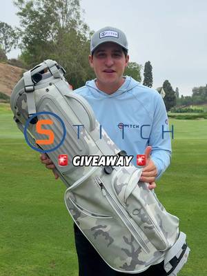 Who needs a new bag??🚨👀  Make sure you’re following @shortgameking & @STITCH GOLF and share this with as many friends 🤝  Will announce winner via my story!  . . . #golfbag #stitchgolf #stitchteam #dressyourgame 