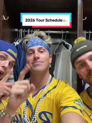 Our biggest year yet… you ready?🎪 #savannahbananas #worldtour 