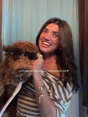 So apparently dogs don’t understand the concept of a photobooth @BOOTHBYBRYANT 🤷‍♀️(also DONT KNOW WHY IM HOLDING MY CARD???) #photobooth 