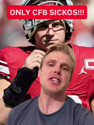 John Mateer injury lore is legendary.  CFB Sickos and Chipotle had it dialed in a week ago!