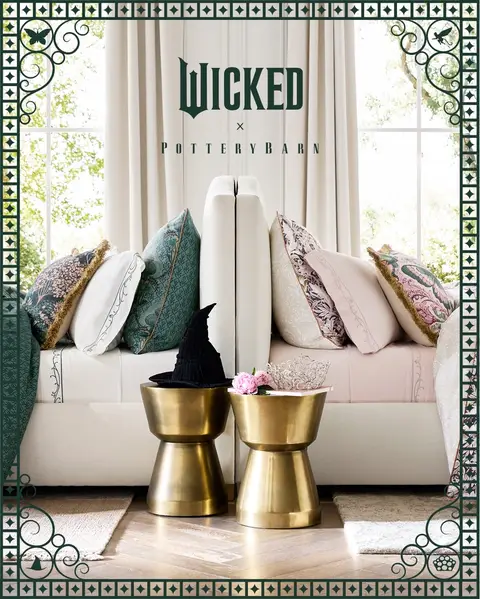 Just in: Wicked x Pottery Barn ✨ Our limited-edition collaboration is defying expectations—and gravity. Tap our link in bio to shop! @Wicked: For Good #wickedforgood #wickedmovie 