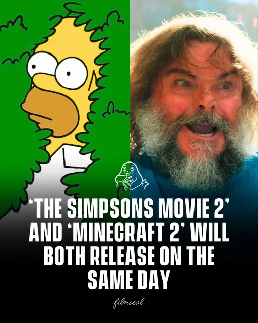 Both The Simpsons Movie 2 and Minecraft 2 are set to hit theaters on July 23, 2027. The Simpsons sequel, announced by Disney and 20th Century Studios, marks Homer’s return to the big screen after two decades. Meanwhile, Minecraft 2 continues the success of the 2025 film, with Jared Hess returning to direct for Warner Bros. #FilmSeal #film #movie #cinema #news 