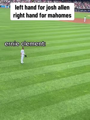 ernie clement has always been loyal to #billsmafia! 🦬 #MLB #torontobluejays 