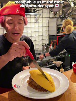 @Kichikichi Omurice  . . . #japantrip #japantravel #japanvegetarian #kyototravel #viralrestaurant 