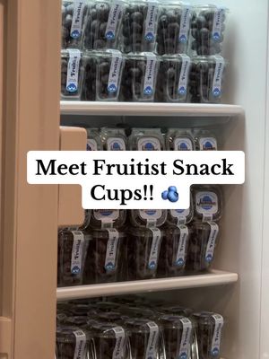 Meet Fruitist Snack Cups: jumbo blueberries, fresh and ready wherever your day takes you. 🫐✨ #fruitist #snackcups #blueberries #fyp #onthegosnacks 