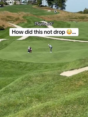 I mean… Doesn’t get much closer than this. We’ll take the 🐦 tho. Let’s take it deep these next two rounds!!! #golf #golfing #golfer #golfshot 