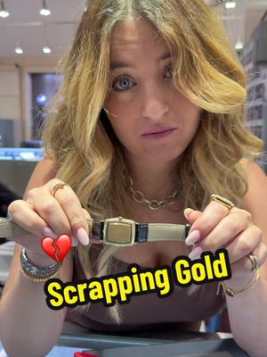 It’s heartbreaking to scrap gold sometimes 💔 but if there’s no demand, there’s no business!  I show you how we dismantle a gold watch for scrap, check it out! #goldwatch #longines #goldprice #watchcollector #watches 