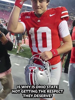 Are the Buckeyes flying under the radar a bit this season or is the media giving them their credit? What do you think? #ohiostate #buckeyes #cfb 