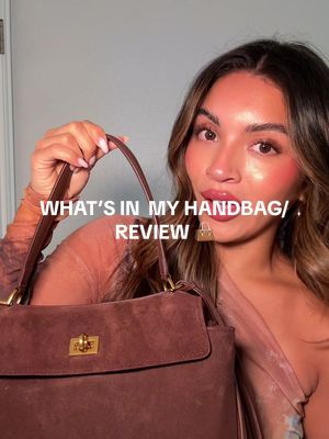 What’s in my “Lauryn handbag” ? Buy one get one free is in my link in bio to shop🤗 @Verano Hill #veranohill #whatsinmybag #bagsforwomen #fallhandbags #handbagreview 