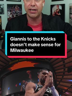 Trading Giannis should bring back the greatest rebuild package ever. #NBA #knicks #giannis #bucks #themismatch 