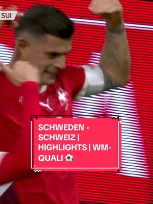 Die Live-Highlights des WM-Quali-Sieges der Nati in Schweden 🇨🇭 #schweiz #nati #fussball 