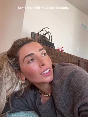 Lying is my favorite hobby and now I get to do it all day long 🤍 blessed! #toddler #MomsofTikTok #comedy #fyp 