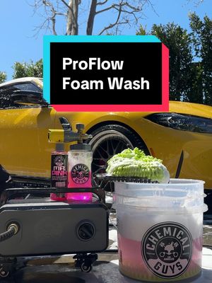 Give your ride the deepest clean with the most suds possible with the ProFlow Pressure Washer! 💪 #chemicalguys #carwash #bmw #detailing #euro 