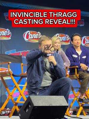 Invincible Thragg Casting Reveal!!! #supes #invincible 