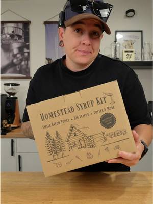 Shop or flop? A syrup making kit. Might make this into a series for coffee stuff. #coffeesyrups #coffeerecipe #coffeetok #espressotiktok #coffeebar 