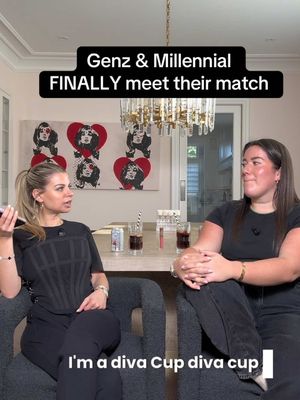 Talking GenZ and Millenial trends.. There’s no one I’d rather go band for band with 💅🏼 @Raquel Benitah  #genz #millennials 
