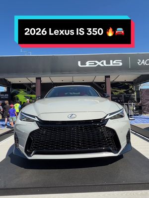 🔥🚘 New 2026 Lexus IS 350 F SPORT 3.5L V6 first look! #lexusis #lexususa #lexusofconcord 