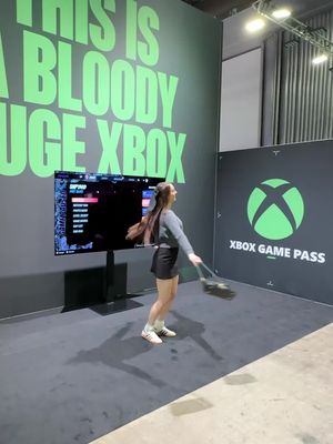 PAX 2025 with This is an @Xbox ANZ experience 🎮 Hands-on demos, projection showcases, and the chance to see cloud gaming in action across every screen..? This is how we play now. Hundreds of games. Day One titles. Unbeatable benefits.💚 Sign up for Xbox Game Pass today. #XboxANZ #ad