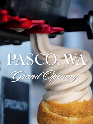 PASCO, IT’S FINALLY HAPPENING!! 🎉 We’re bringing Crispy Cones to Washington State! Join us Friday, October 24th to experience our brand new location in Pasco. Come celebrate with us and be part of our very first Washington opening! ✨ 📍 6605 Burden Blvd, Suite C, Pasco WA 99302 ⏰ 12PM – Midnight 🖤 Get a FREE pastry cone when you follow us on Instagram Experience our hand-rolled cones grilled to perfection, creamy soft serve with rich flavor, and layers of toppings and drizzles that make every bite unforgettable. Shark Tank loved it, and so will you. Tag your friends and bring the whole crew. This is one opening you won’t want to miss! ✨