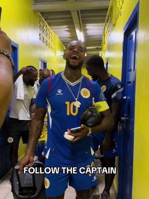 Follow the captain! 🇨🇼 #TheBlueWave #Curaçao #fifaworldcup #football @Concacaf 