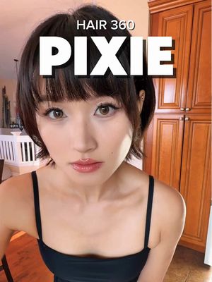 Obsessed with my #pixiecut 🥰 Here’s a #hair360 in case you want to show your stylist. ⠀⠀⠀⠀⠀⠀⠀⠀⠀⠀⠀  I learned that my hair isn’t a true pixie, but something called a #bixie — a bob pixie hybrid. I always loved this hair style on girls & even asked myself, do I want to be her or do I want to be with her? 🤔 ⠀⠀⠀⠀⠀⠀⠀⠀⠀⠀⠀  Either way, I’m so happy with how my hair turned out 🥹 Thank you @mai_hairstory @mj_maihair @mjkang1120 for making my vision come to life ✨  ⠀⠀⠀⠀⠀⠀⠀⠀⠀⠀⠀  #pixiehaircut #tócngắn 