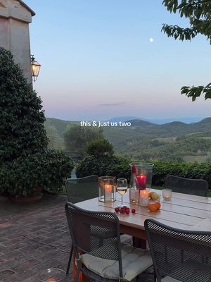 October evenings in Umbria 🤎🍂 @Tenuta di Murlo  Who would you like to take there?  — #italy #umbria #cozy #autumn #slowliving 