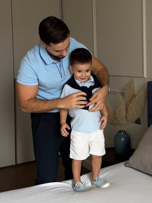 Dressing my mini-me 💪🏼 #son #style #toddlersoftiktok #outfitideas #Love 