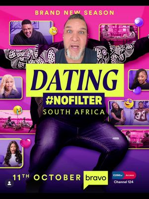 Dating #NoFilter season 2 premiere! Tonight at 6 on DStv 124 @Bravo #greenscreen 