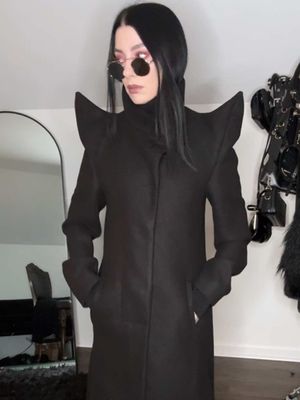 Vampire Aesthetic unlocked with this coat from @batnorton_rus *use affiliate code HAZE for discount on Bat Norton 🦇* #gothaesthetic #elegantgoth #darkfashion #vampireaesthetic #gothtok 