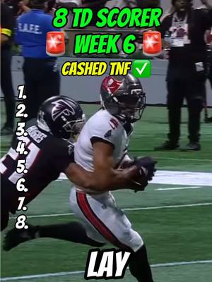 8 Touchdown Scorers Week 6 NFL Picks ⚡️  Week 6 Picks NFL NFL Picks Week 6