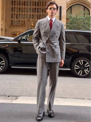 Call me grandpa please #suitmen #suit #classymen #sfstyle #doublebreastedsuit 