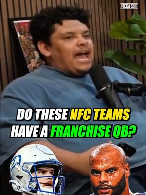How many of these NFC teams have a franchise QB? #nfl 