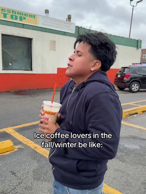 We know you cold 😂 #iamchriscorooo #fyp #icecoffee 