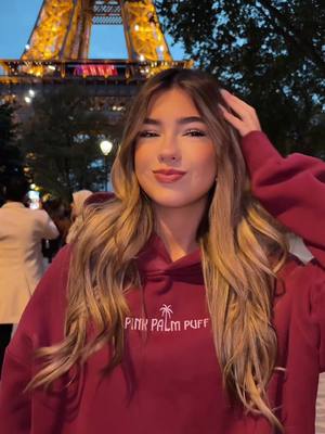 PPP x @??? in less than 1 HOUR who’s excited!!! ♥️ does anyone see the hoodie sparkle at the end ahh #pinkpalmpuff #embreighcourtlyn 