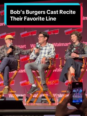 Dan Mintz is really Tina in real life. #bobsburgers #nycc #comiccon #tv #shows 