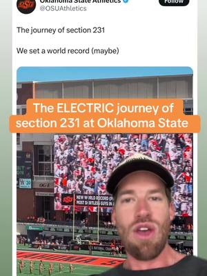 Oklahoma State’s journey of section 231 will never be forgotten 🙌🏈 #CollegeFootball #oklahomastate #oklahomastatefootball #oklahomastatecowboys #tiktokcollegefootballcontest 
