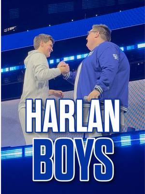 Trent Noah brings out former winner of The Voice and Harlan native Jordan Smith to sing “You’ll Never Leave Harlan Alive” 🤩🔥 Just two Eastern Kentucky Boys at BBM ‼️ • • • • ##BBN##BigBlueNation##CatsBy90##WeAreUK##KentuckyWildcats@The College Sports Company 