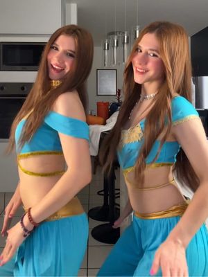 No se esperaba el final jeje 😅 #ArayFer #jasmine #twins #gemelas #fakebody 