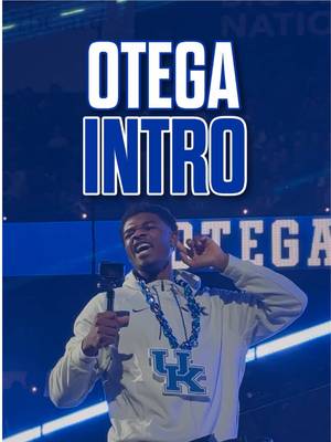 What song did Otega Oweh come out to this year? 👀 That would be “Tegatron” by Lamont Butler 🤯🔥 • • • • #BBN #BigBlueNation #CatsBy90 #WeAreUK #KentuckyWildcats @The College Sports Company 