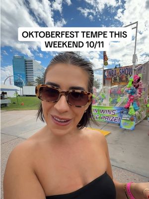 🚨 UPDATE: Four Peaks Oktoberfest mini Fair in Tempe happens every *second weekend* of October! Save this for your 2026 calendar dates 🙌🏼 I’m always sharing events and more in Arizona - feel free to follow along for more / check the link in my bio for a full list of October Events 🎃 #arizona 